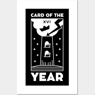 The Tower Tarot Card of The Year Posters and Art